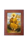 Guru Gobind Singh Ji Photo Frame 21X25 Inch Religious Wall & Table Decor Frame | Guru Gobind Singh Ji Spiritual Photo Frame For Home, Temple & Office (F18240X21X25)