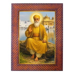 Guru Gobind Singh Ji Photo Frame 15X19 Inch Religious Wall & Table Decor Frame | Guru Gobind Singh Ji Spiritual Photo Frame For Home, Temple & Office (F18240X15X19) Guru Gobind Singh Ji Photo Frame 15X19 Inch Religious Wall & Table Decor Frame | Guru Gobind Singh Ji Spiritual Photo Frame For Home, Temple & Office (F18240X15X19)