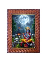 Lord Ram Mata Sita Photo Frame 17X21 Inch Religious Wall & Table Decor Frame | Lord Ram Mata Sita Spiritual Photo Frame For Home, Temple & Office (F18166X17X21)