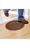 Home Beautiful Beige Polyester Door Mat