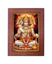 Mata Ganga Photo Frame 13X17 Inch Religious Wall & Table Decor Frame | Mata Ganga Spiritual Photo Frame For Home, Temple & Office (F18226X13X17)
