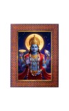 Lord Ganesha Photo Frame 17X21 Inch Religious Wall & Table Decor Frame | Lord Ganesha Spiritual Photo Frame For Home, Temple & Office | Decorative Hindu God & Goddess Frame (Pack Of 1) (F18066)