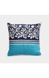 Home Beautiful Blue Polyester Cushion Cover