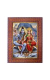 Lord Ganesha Photo Frame 13X17 Inch Religious Wall & Table Decor Frame | Lord Ganesha Spiritual Photo Frame For Home, Temple & Office | Decorative Hindu God & Goddess Frame (Pack Of 1) (F18086)
