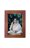 Ramana Maharshi Photo Frame 15X19 Inch Religious Wall & Table Decor Frame | Ramana Maharshi Spiritual Photo Frame For Home, Temple & Office | Decorative Hindu God & Goddess Frame (Pack Of 1) (F182
