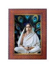 Ramana Maharshi Photo Frame 13X17 Inch Religious Wall & Table Decor Frame | Ramana Maharshi Spiritual Photo Frame For Home, Temple & Office | Decorative Hindu God & Goddess Frame (Pack Of 1) (F182