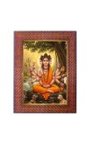 Maa Durga Photo Frame 13X17 Inch Religious Wall & Table Decor Frame | Maa Durga Spiritual Photo Frame For Home, Temple & Office | Decorative Hindu God & Goddess Frame (Pack Of 1) (F18123)