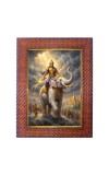 Lord Ayyapan Photo Frame Religious Wall & Table Decor Frame | Lord Ayyapan Spiritual Photo Frame For Home, Temple & Office | Decorative Hindu God & Goddess Frame (Pack Of 1) (F18209)