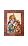 Lord Ram Mata Sita Photo Frame 17X21 Inch Religious Wall & Table Decor Frame | Lord Ram Mata Sita Spiritual Photo Frame For Home, Temple & Office (F18169X17X21)