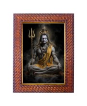 Swami Vivekananda Photo Frame Religious Wall & Table Decor Frame | Swami Vivekananda Spiritual Photo Frame For Home, Temple & Office | Decorative Hindu God & Goddess Frame (Pack Of 1) (