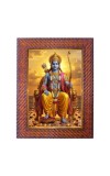 Lord Ram Photo Frame Religious Wall & Table Decor Frame | Lord Ram Spiritual Photo Frame For Home, Temple & Office | Decorative Hindu God & Goddess Frame (Pack Of 1) (F18076)