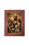 Guru Nanak Photo Frame Religious Wall & Table Decor Frame | Guru Nanak Spiritual Photo Frame For Home, Temple & Office | Decorative Hindu God & Goddess Frame (Pack Of 1) (F18251)