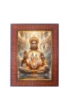 Lord Hanuman Photo Frame Religious Wall & Table Decor Frame | Lord Hanuman Spiritual Photo Frame For Home, Temple & Office | Decorative Hindu God & Goddess Frame (Pack Of 1) (F18224)