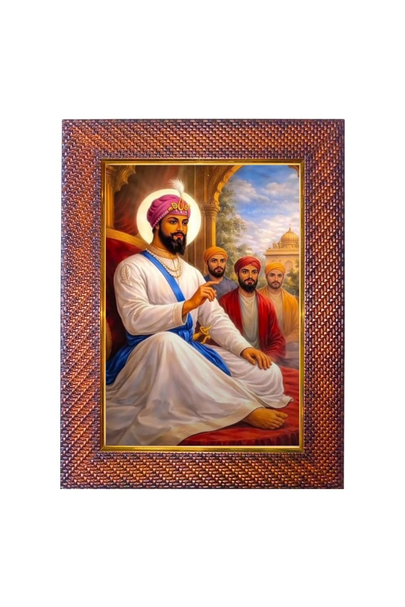 Guru Vyas Photo Frame Religious Wall & Table Decor Frame | Guru Vyas Spiritual Photo Frame For Home, Temple & Office | Decorative Hindu God & Goddess Frame (Pack Of 1) (F18349)