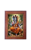 Mata Durga Photo Frame Religious Wall & Table Decor Frame | Mata Durga Spiritual Photo Frame For Home, Temple & Office | Decorative Hindu God & Goddess Frame (Pack Of 1) (F18123)