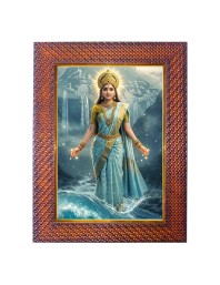 Guru Nanak Photo Frame 21X25 Inch Religious Wall & Table Decor Frame | Guru Nanak Spiritual Photo Frame For Home, Temple & Office | Decorative Hindu God & Goddess Frame (Pack Of 1) (F18235)