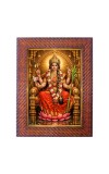 Maa Lalita Photo Frame 10x14 Inch Religious Wall & Table Decor Frame | Maa Lalita Spiritual Photo Frame For Home, Temple & Office | Decorative Hindu God & Goddess Frame (Pack Of 1) (F18118)