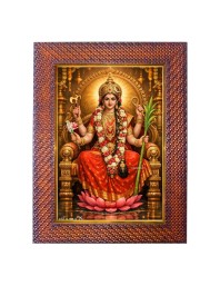 Maa Kali Photo Frame 19X23 Inch Religious Wall & Table Decor Frame | Maa Kali Spiritual Photo Frame For Home, Temple & Office | Decorative Hindu God & Goddess Frame (Pack Of 1) (F18125)