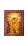 Guru Amar Das Photo Frame 17X21 Inch Religious Wall & Table Decor Frame | Guru Amar Das Spiritual Photo Frame For Home, Temple & Office | Decorative Hindu God & Goddess Frame (Pack Of 1) (F18337)