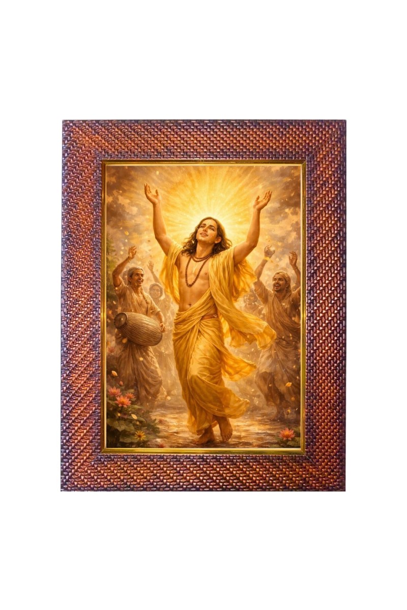 Guru Amar Das Photo Frame 17X21 Inch Religious Wall & Table Decor Frame | Guru Amar Das Spiritual Photo Frame For Home, Temple & Office | Decorative Hindu God & Goddess Frame (Pack Of 1) (F18337)