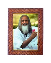 Nisargadatta Maharaj Photo Frame 15X19 Inch Religious Wall & Table Decor Frame | Nisargadatta Maharaj Spiritual Photo Frame For Home, Temple & Office | Decorative Hindu God & Goddess Frame (Pack O