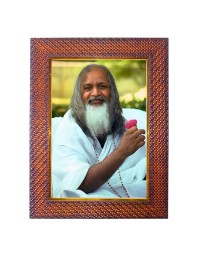 Nisargadatta Maharaj Photo Frame 15X19 Inch Religious Wall & Table Decor Frame | Nisargadatta Maharaj Spiritual Photo Frame For Home, Temple & Office | Decorative Hindu God & Goddess Frame (Pack O