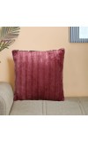 Home Beautiful Wine Polyester Cushion