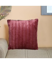 Home Beautiful Wine Polyester Cushion