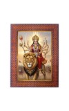 Mata Skandmata Photo Frame 15X19 Inch Religious Wall & Table Decor Frame | Mata Skandmata Spiritual Photo Frame For Home, Temple & Office (F18387X15X19)