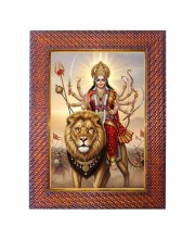 Mata Skandmata Photo Frame 13X17 Inch Religious Wall & Table Decor Frame | Mata Skandmata Spiritual Photo Frame For Home, Temple & Office (F18387X13X17)