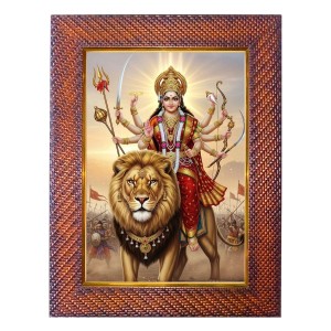 Mata Skandmata Photo Frame 15X19 Inch Religious Wall & Table Decor Frame | Mata Skandmata Spiritual Photo Frame For Home, Temple & Office (F18387X15X19) Mata Skandmata Photo Frame 15X19 Inch Religious Wall & Table Decor Frame | Mata Skandmata Spiritual Photo Frame For Home, Temple & Office (F18387X15X19)