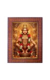 Lord Kubera Photo Frame 17X21 Inch Religious Wall & Table Decor Frame | Lord Kubera Spiritual Photo Frame For Home, Temple & Office | Decorative Hindu God & Goddess Frame (Pack Of 1) (F18364)