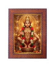 Lord Kubera Photo Frame 13X17 Inch Religious Wall & Table Decor Frame | Lord Kubera Spiritual Photo Frame For Home, Temple & Office | Decorative Hindu God & Goddess Frame (Pack Of 1) (F18364)