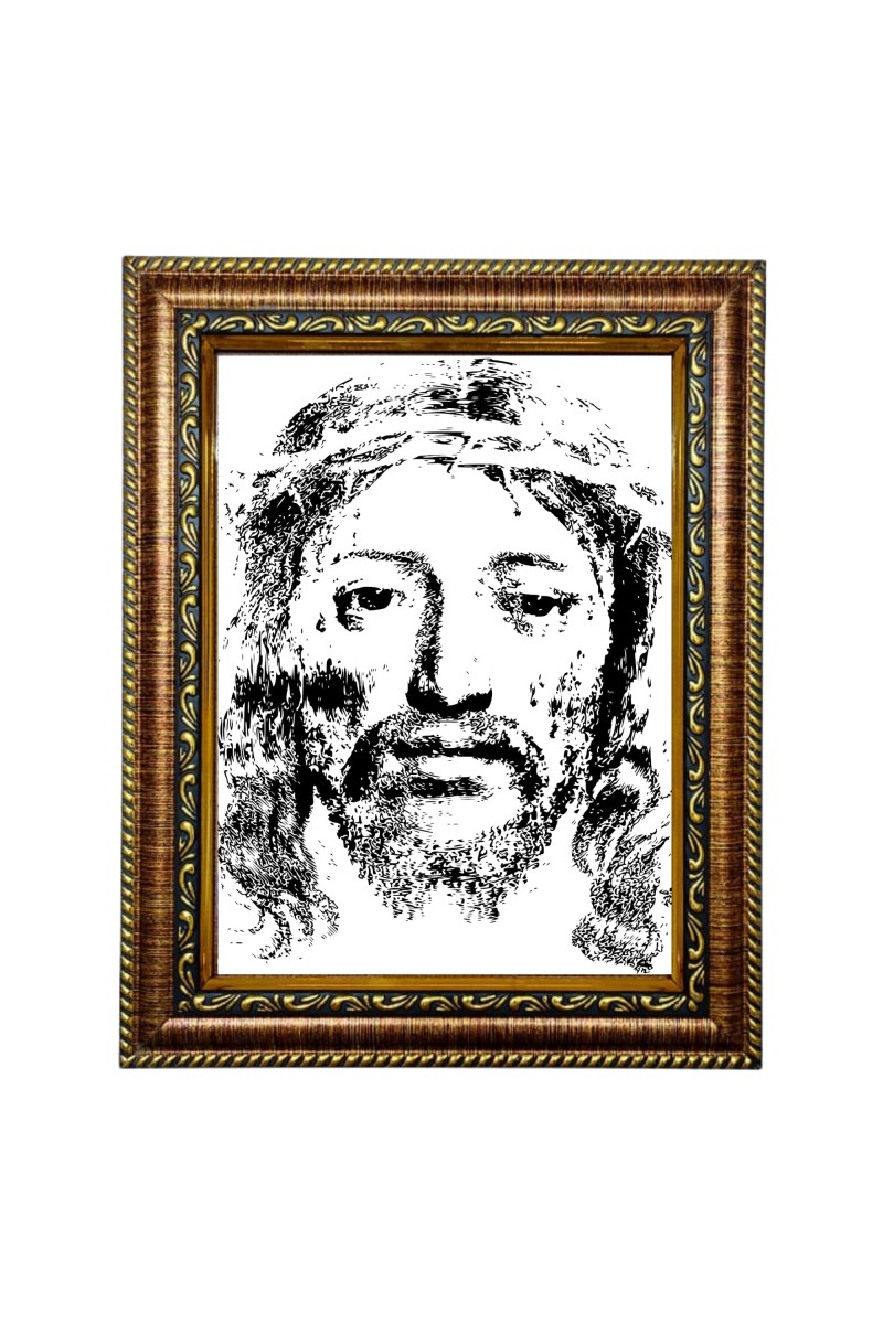 Hitech Sales Jesus Golden Photo frame