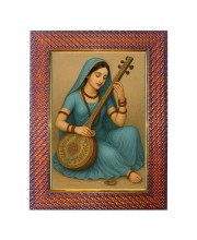 Sant Kabir Das Photo Frame 15X19 Inch Religious Wall & Table Decor Frame | Sant Kabir Das Spiritual Photo Frame For Home, Temple & Office | Decorative Hindu God & Goddess Frame (Pack Of 1) (F18414