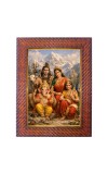 Lord Krishna Photo Frame 19X23 Inch Religious Wall & Table Decor Frame | Lord Krishna Spiritual Photo Frame For Home, Temple & Office | Decorative Hindu God & Goddess Frame (Pack Of 1) (F18155)