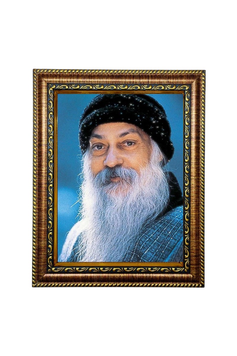 Hi Tech Sales Osho's Wisdom Photo Frame for Office, Wall/Table, Study Room & Living Room, Gifts | PVC Frame & Front Face - Glass (7 X 9)