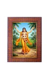 Guru Angad Dev Photo Frame 15X19 Inch Religious Wall & Table Decor Frame | Guru Angad Dev Spiritual Photo Frame For Home, Temple & Office | Decorative Hindu God & Goddess Frame (Pack Of 1) (F18338