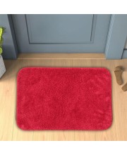 Hi Tech Sales Anti Slip Floor Water Absorbent Door Mat || Bathmat & Home, Kitchen, Office Entrance Mats || Rectangular, Black & White (38 x 58 cm)
