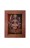 Maa Lalita Photo Frame 13X17 Inch Religious Wall & Table Decor Frame | Maa Lalita Spiritual Photo Frame For Home, Temple & Office | Decorative Hindu God & Goddess Frame (Pack Of 1) (F18385)