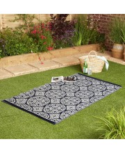 Home Beautiful Blue PVC Floor Mat