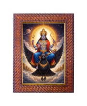 Guru Nanak Photo Frame 13X17 Inch Religious Wall & Table Decor Frame | Guru Nanak Spiritual Photo Frame For Home, Temple & Office | Decorative Hindu God & Goddess Frame (Pack Of 1) (F18237)