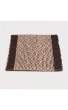 Home Beautiful Anti-Skid Brown Polyester Door Mat