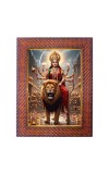 Mata Saraswati Photo Frame 13X17 Inch Religious Wall & Table Decor Frame | Mata Saraswati Spiritual Photo Frame For Home, Temple & Office (F18129X13X17)