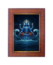 Maa Kali Photo Frame Religious Wall & Table Decor Frame | Maa Kali Spiritual Photo Frame For Home, Temple & Office | Decorative Hindu God & Goddess Frame (Pack Of 1) (F18378)