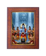 Lord Parshuram Photo Frame 13X17 Inch Religious Wall & Table Decor Frame | Lord Parshuram Spiritual Photo Frame For Home, Temple & Office | Decorative Hindu God & Goddess Frame (Pack Of 1) (F18184