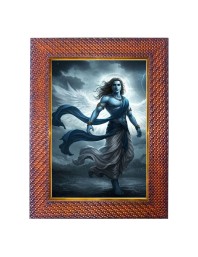 Lord Ayyapan Photo Frame 17X21 Inch Religious Wall & Table Decor Frame | Lord Ayyapan Spiritual Photo Frame For Home, Temple & Office | Decorative Hindu God & Goddess Frame (Pack Of 1) (F18214)