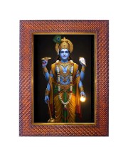 Mata Saraswati Photo Frame 21X25 Inch Religious Wall & Table Decor Frame | Mata Saraswati Spiritual Photo Frame For Home, Temple & Office (F18070X21X25)