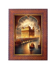 Sri Sarada Devi Photo Frame Religious Wall & Table Decor Frame | Sri Sarada Devi Spiritual Photo Frame For Home, Temple & Office | Decorative Hindu God & Goddess Frame (Pack Of 1) (F182