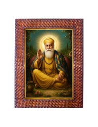 Guru Gobind Singh Ji Photo Frame Religious Wall & Table Decor Frame | Guru Gobind Singh Ji Spiritual Photo Frame For Home, Temple & Office | Decorative Hindu God & Goddess Frame (Pack O